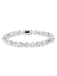 Sterling Silver Le 29g Entrelacs Polished Bracelet
