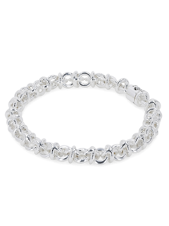 Sterling Silver Le 29g Entrelacs Polished Bracelet