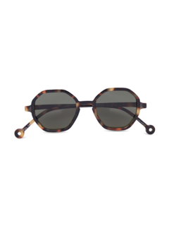 Dark Green Lenses with Octagon Shape Sunglasses