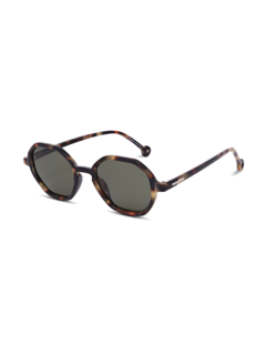 Dark Green Lenses with Octagon Shape Sunglasses