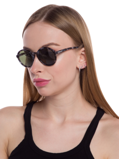 Cinder Tortoise Shell Square Sunglasses