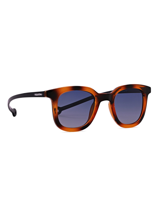 Thick-Rimmed Hazel Leopard Square Sunglasses