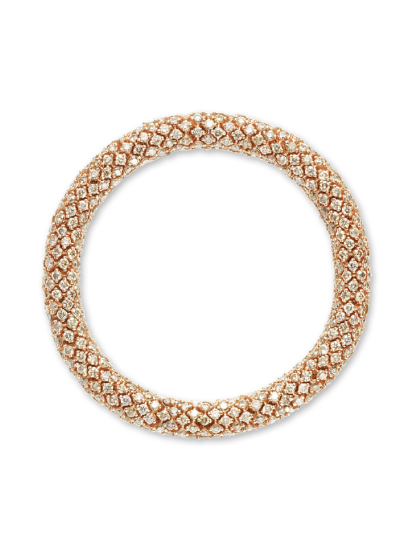 360
TWISTER LUXE BRACELET CHAMPAGNE DIAMONDS