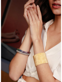 360
TWISTER LUXE BRACELET CHAMPAGNE DIAMONDS