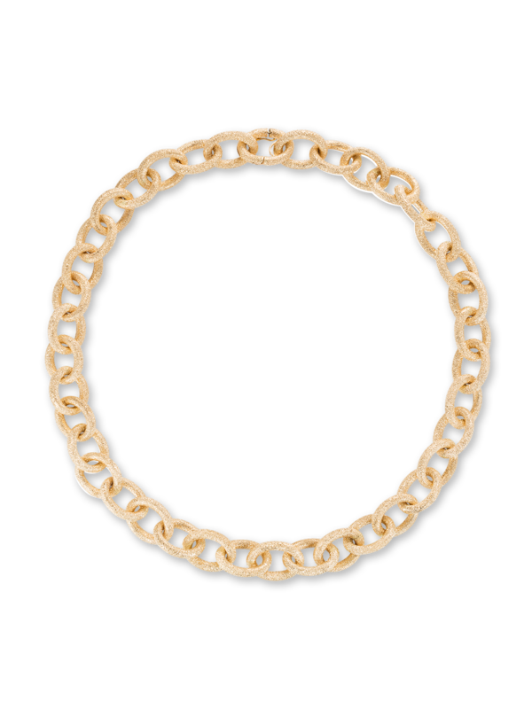 FLORENTINE FINISH LINKS SHORT NECKLACE