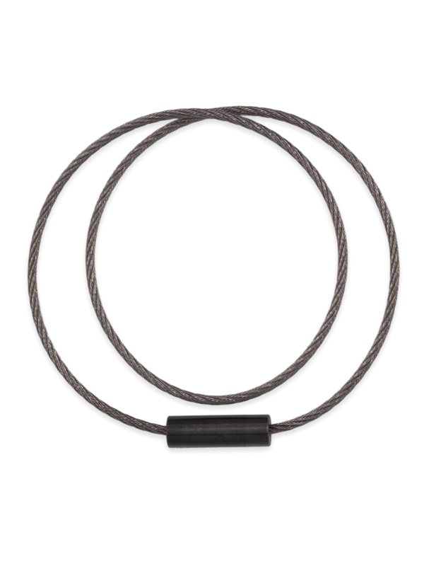 Sterling Silver Le 9g Brushed Double Turn Cable Bracelet