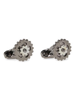 Gunmetal Round Cufflinks