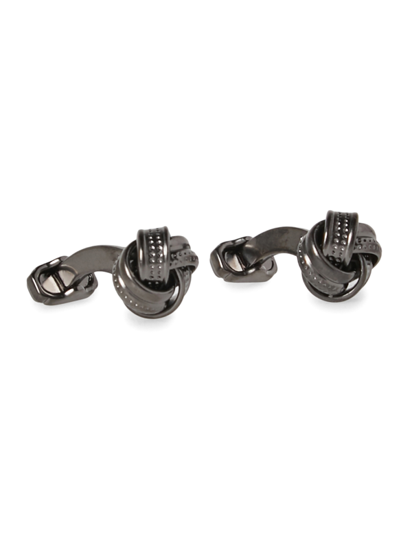 Gunmetal Intertwined Cufflinks