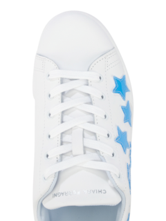 SNEAKERS ROGER CYAN STARS