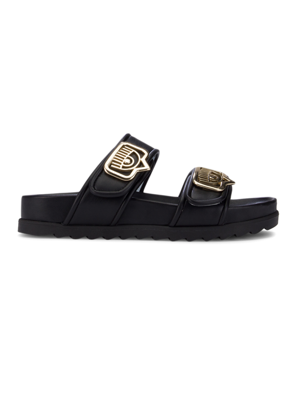 DOUBLE STRAP FOOTBED SANDAL