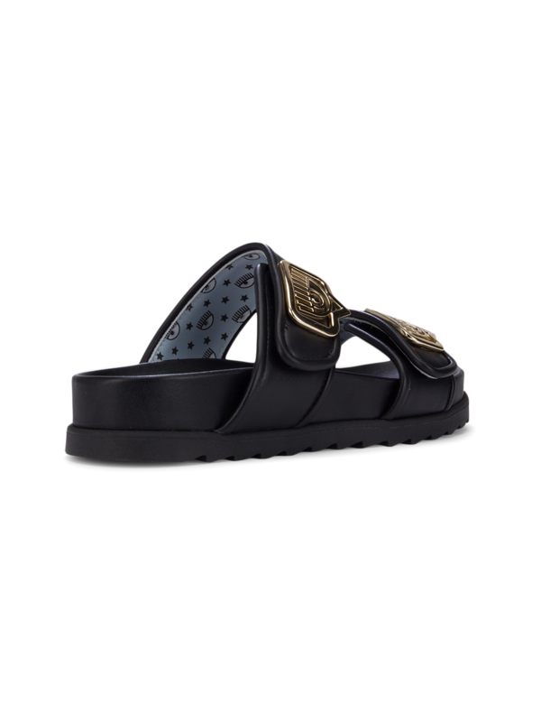 DOUBLE STRAP FOOTBED SANDAL