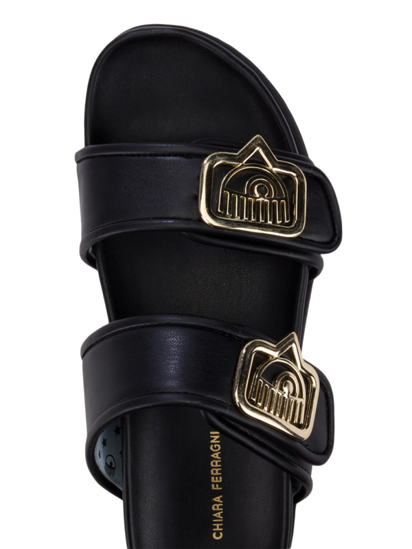 DOUBLE STRAP FOOTBED SANDAL