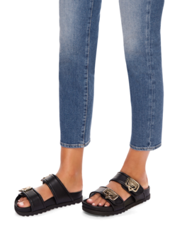 DOUBLE STRAP FOOTBED SANDAL