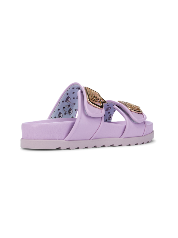 DOUBLE STRAP FOOTBED SANDAL