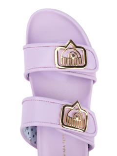DOUBLE STRAP FOOTBED SANDAL