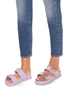DOUBLE STRAP FOOTBED SANDAL