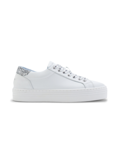 Glitter Eyestar Leather Sneakers