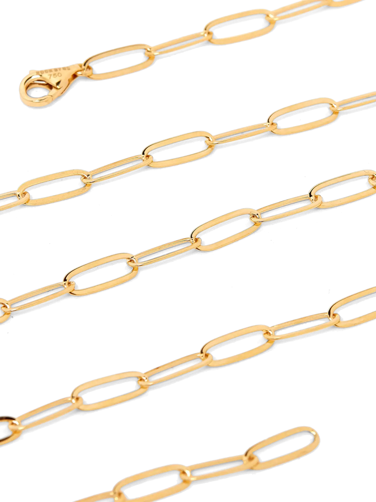 Gs Chain Plc Rock By GS Chain Lynx Necklace | 18kt Yellow Gold | THAT
