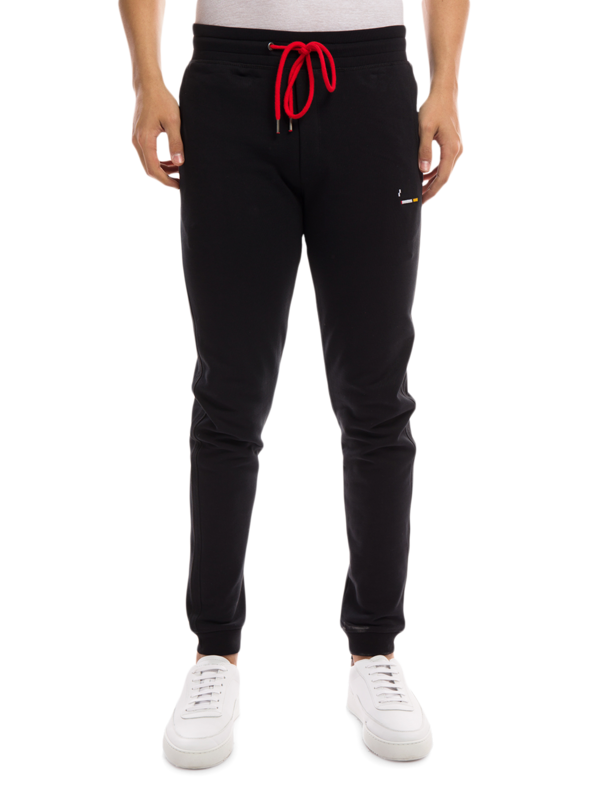 Cotton Sweatpants with Small Patch