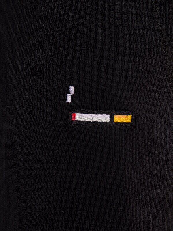 Cotton Sweatpants with Small Patch