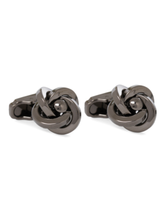 Men Gunmetal Cufflinks