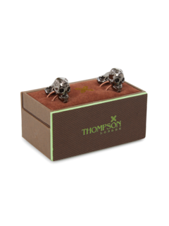 Men Gunmetal Cufflinks