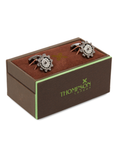 Men Gunmetal Cufflinks