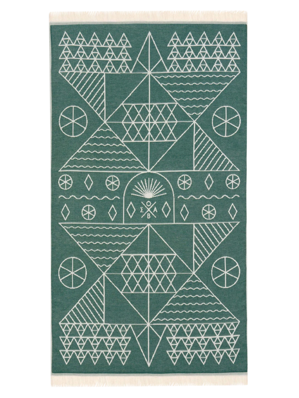 Tinos Verdona Feather Beach Towel