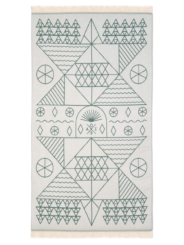 Tinos Verdona Feather Beach Towel