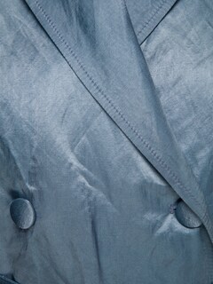 Crinkle Satin Long Waistcoat