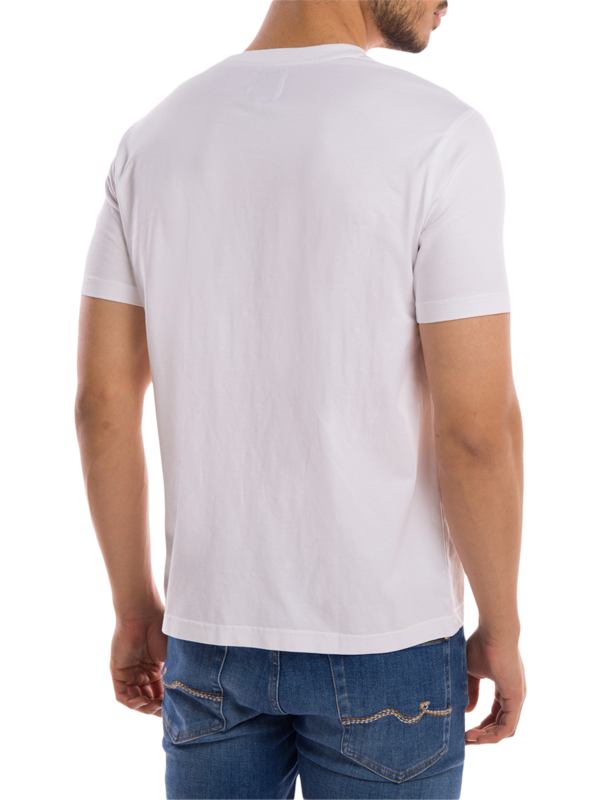 Crewneck T-Shirt with Small Patch