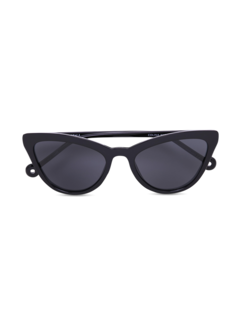 Black Cat-Eyed Sunglasses