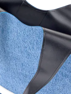 Denim Mini Heart Tote Bag