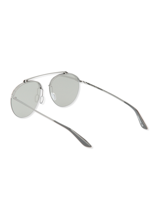 Grey/Silver Aviator Sunglasses