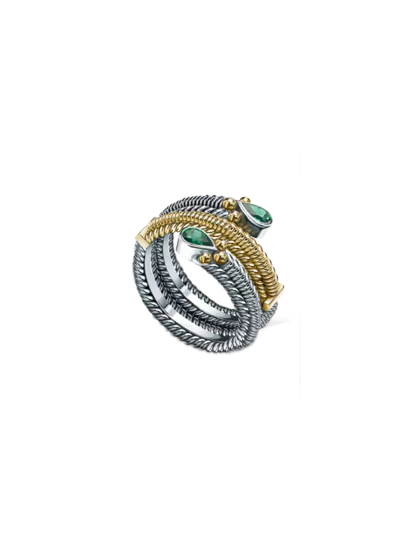 Azza Fahmy Mobile Ring | Silver | THAT
