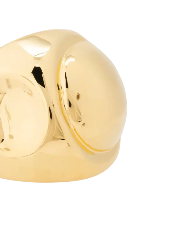 Cubagua Single Handcuff | 24kt Gold Plated Brass