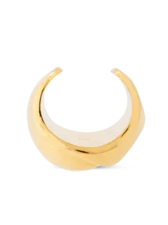 Cubagua Single Handcuff | 24kt Gold Plated Brass