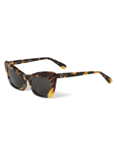 Printed Brown Oversized Sunglasses