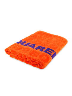 Orange and Purple Towel