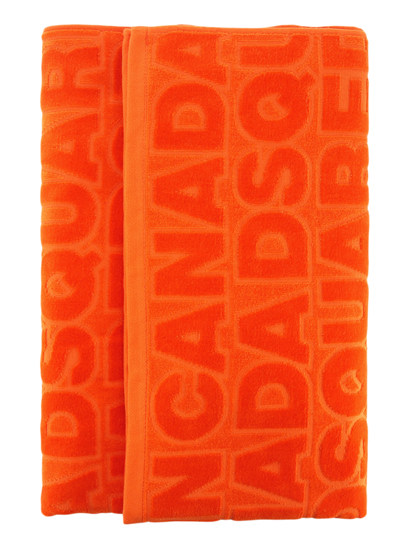 Orange and Purple Towel
