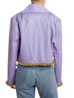 Lilac Alexa Jacket with Golden Spheres