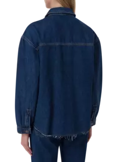 جاكيت جينز مطرز بنمط فير آيل