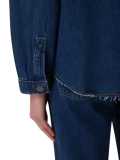 جاكيت جينز مطرز بنمط فير آيل