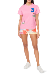 Hand-Dyed Denim Shorts