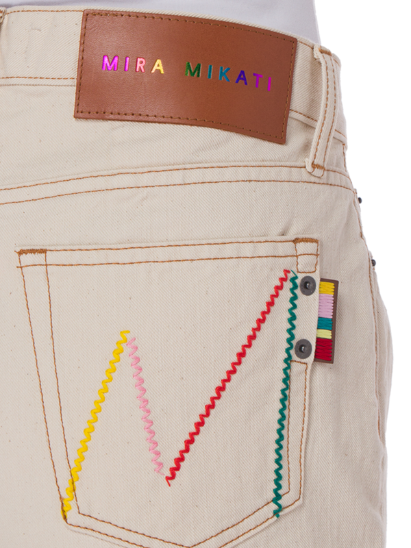 LUCKY CHARM EMBROIDERED SHORT