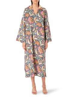 فستان ديا قفطان بطبعة زهور