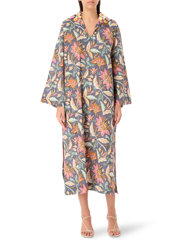 فستان ديا قفطان بطبعة زهور