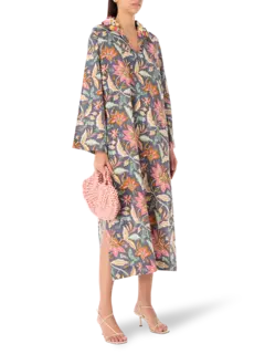 فستان ديا قفطان بطبعة زهور