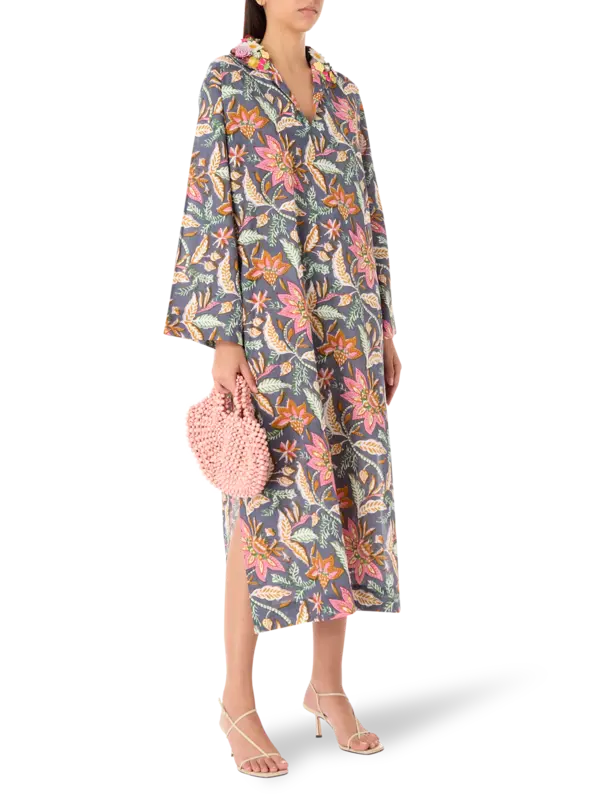 فستان ديا قفطان بطبعة زهور