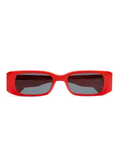 نظارة طبية بإطار مستطيل مستدير